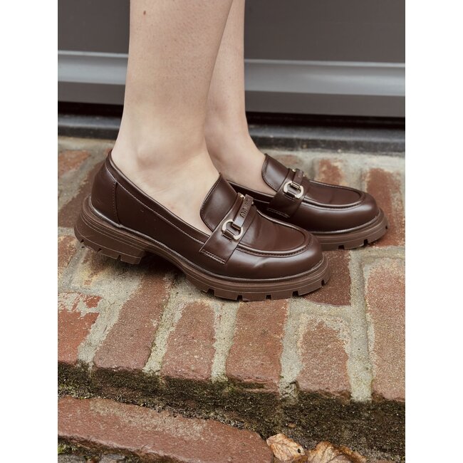 Stella loafers brown/gold