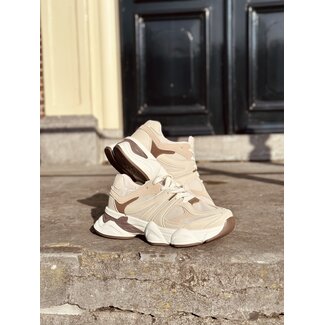 Joelle sneaker beige/brown