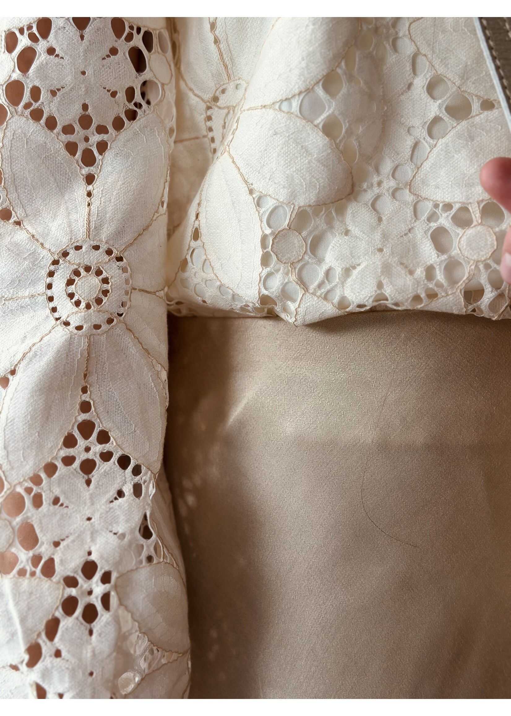 Lucie skirt satin gold One Size