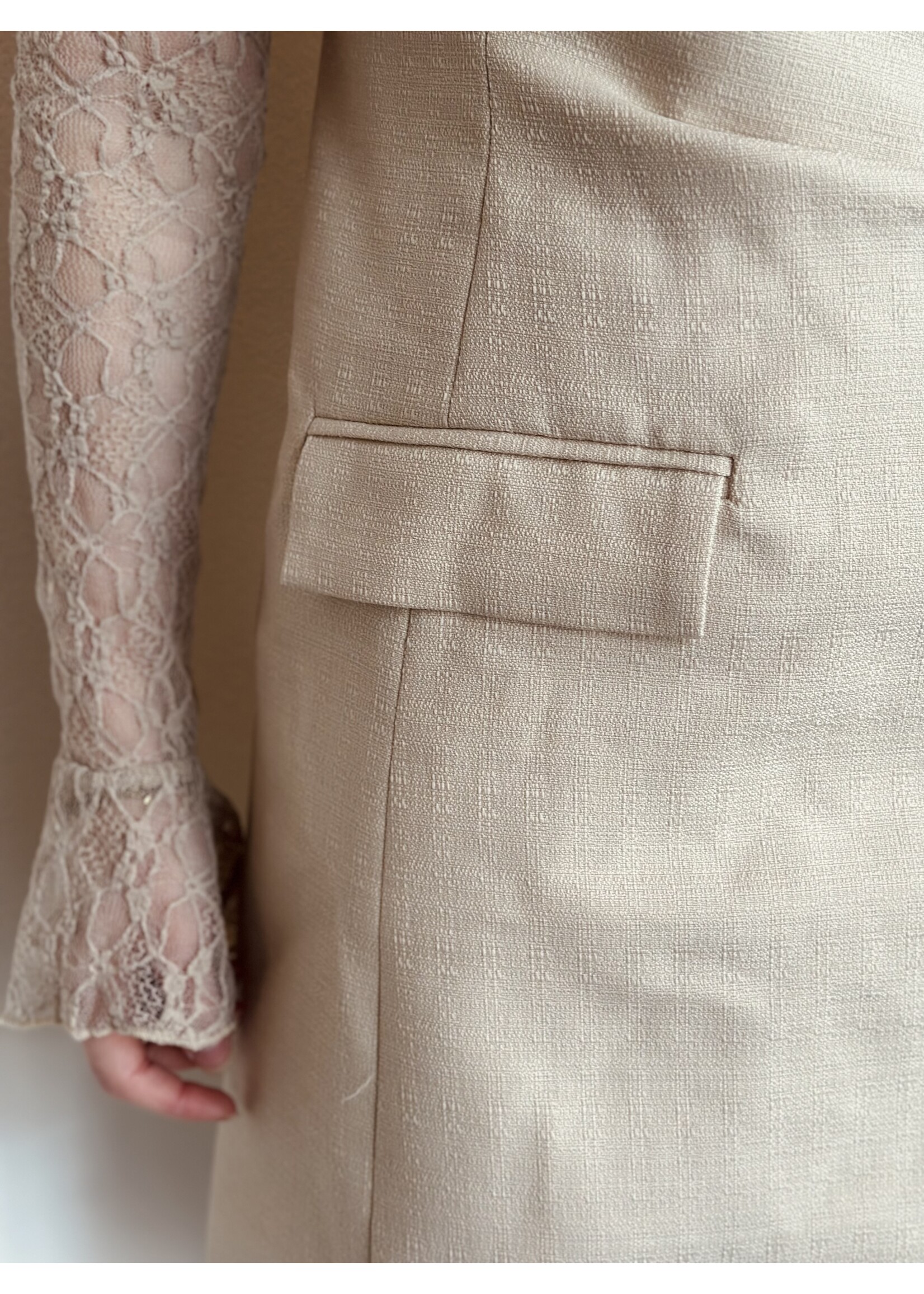 Florenca blazer dress beige