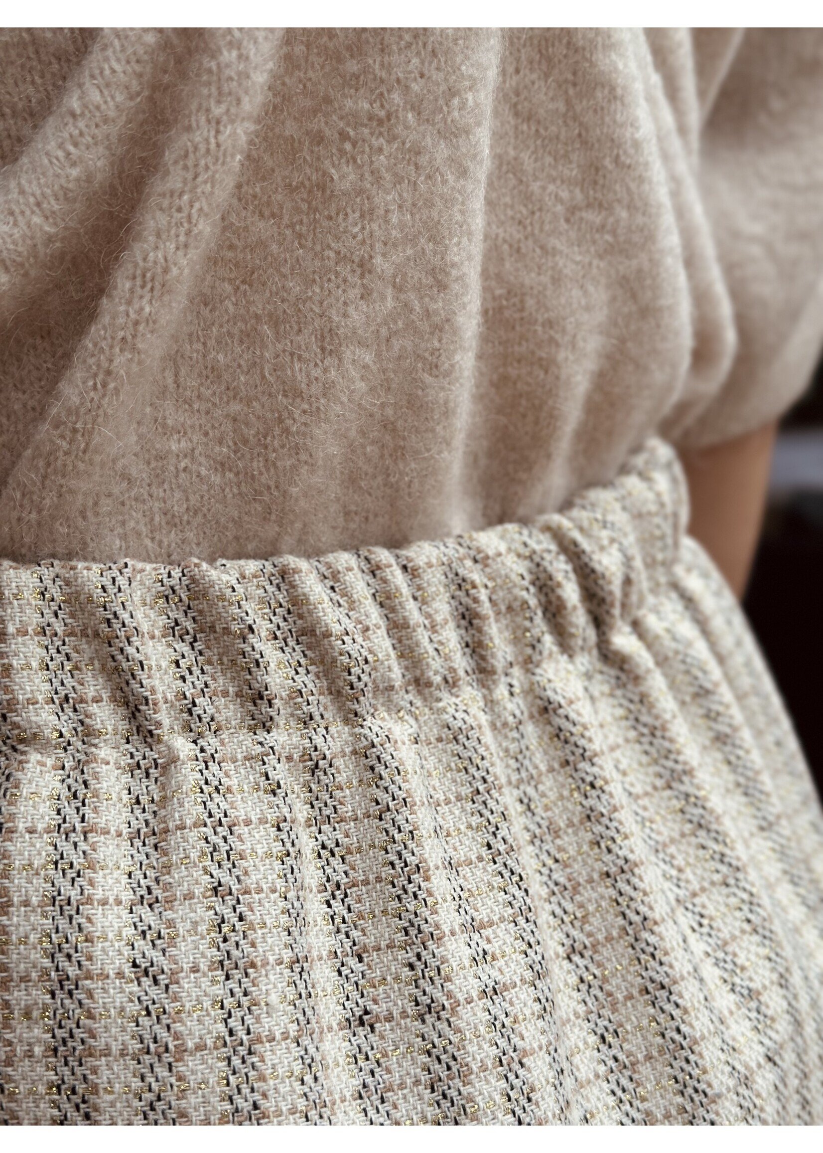 Gijsje skirt offwhite print