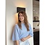 Sanna top light blue One Size