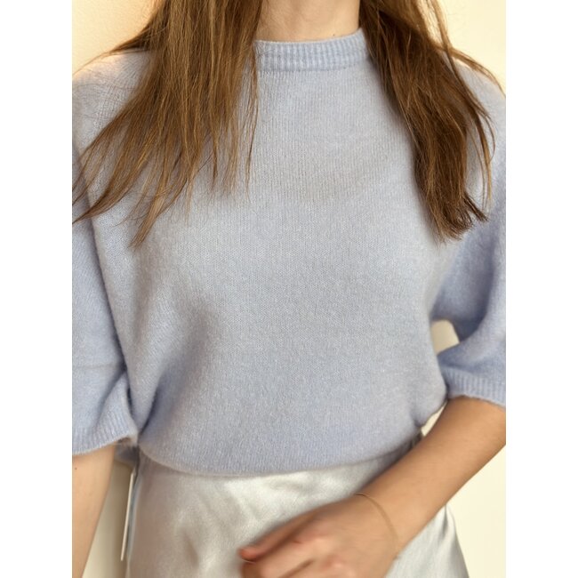 Sanna top light blue One Size