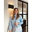 Elvira Elvira Lauren bomber jacket light blue