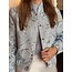 Elvira Elvira Lauren bomber jacket light blue