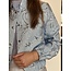 Elvira Elvira Lauren bomber jacket light blue