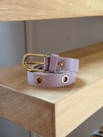 Irina belt purple gold