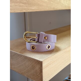 Irina belt purple gold