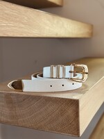Clara belt white