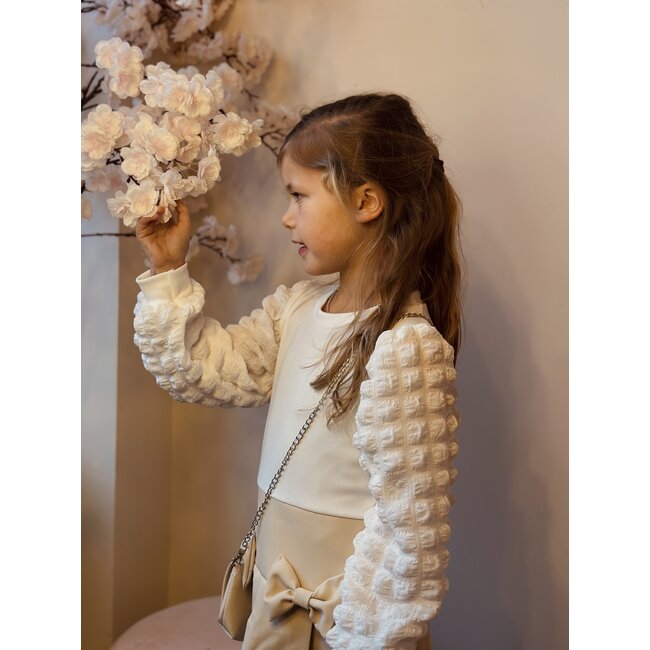 Marijne dress offwhite/beige