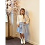 Marijne dress offwhite/light blue