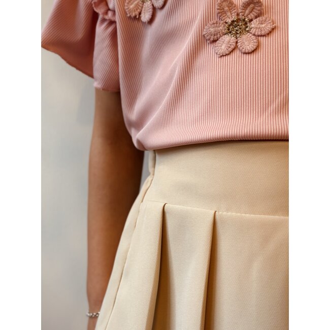 Juulie skirt beige