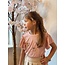 Dianne top light pink flowers