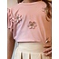 Dianne top light pink flowers
