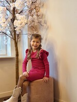 Manine dress dark pink