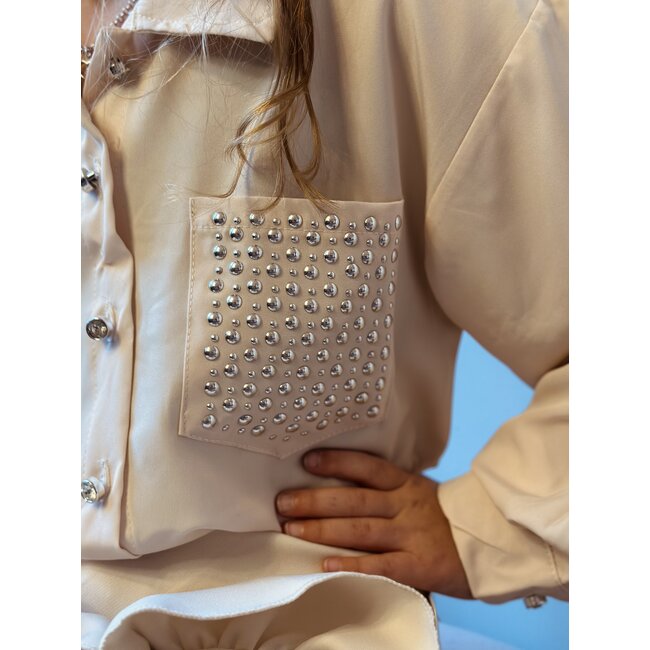Loena blouse beige