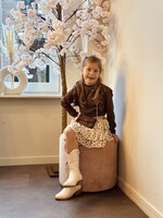 Samelia skirt beige/brown print