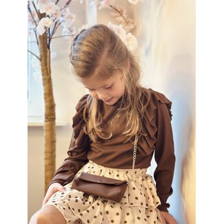 Lynn top brown