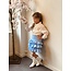 Melanie layered skirt blue