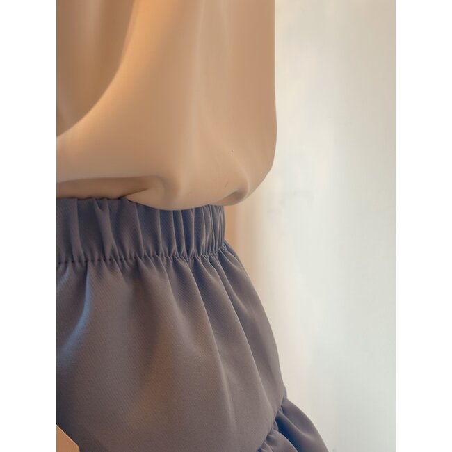 Melanie layered skirt blue