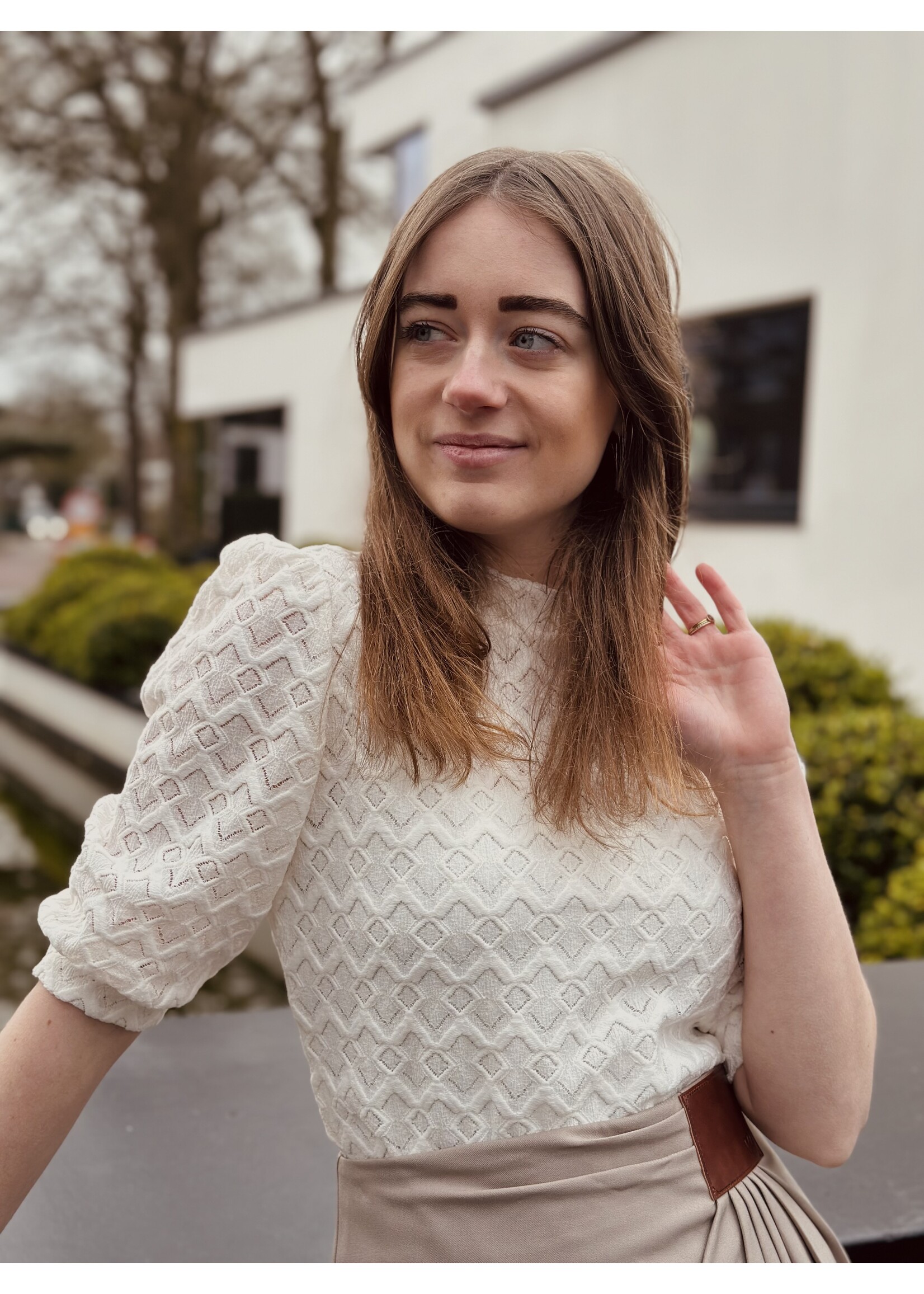 Lofty Manner Lofty Manner Mire top ecru