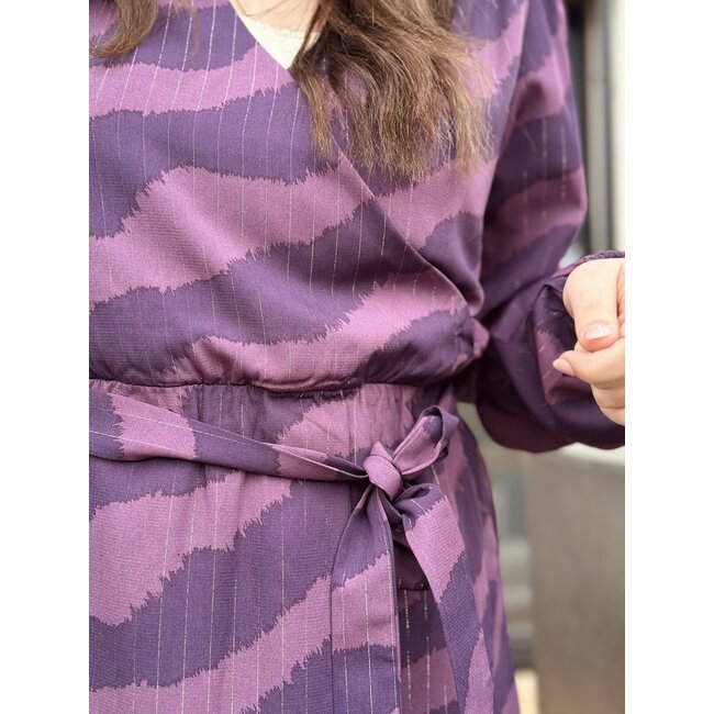 Lofty Manner Lofty Manner Eluna dress purple print