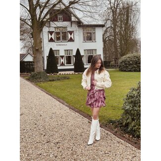Lofty Manner Lofty Manner Iselin jacket ecru print