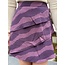 Lofty Manner Lofty Manner Ayra skirt purple print