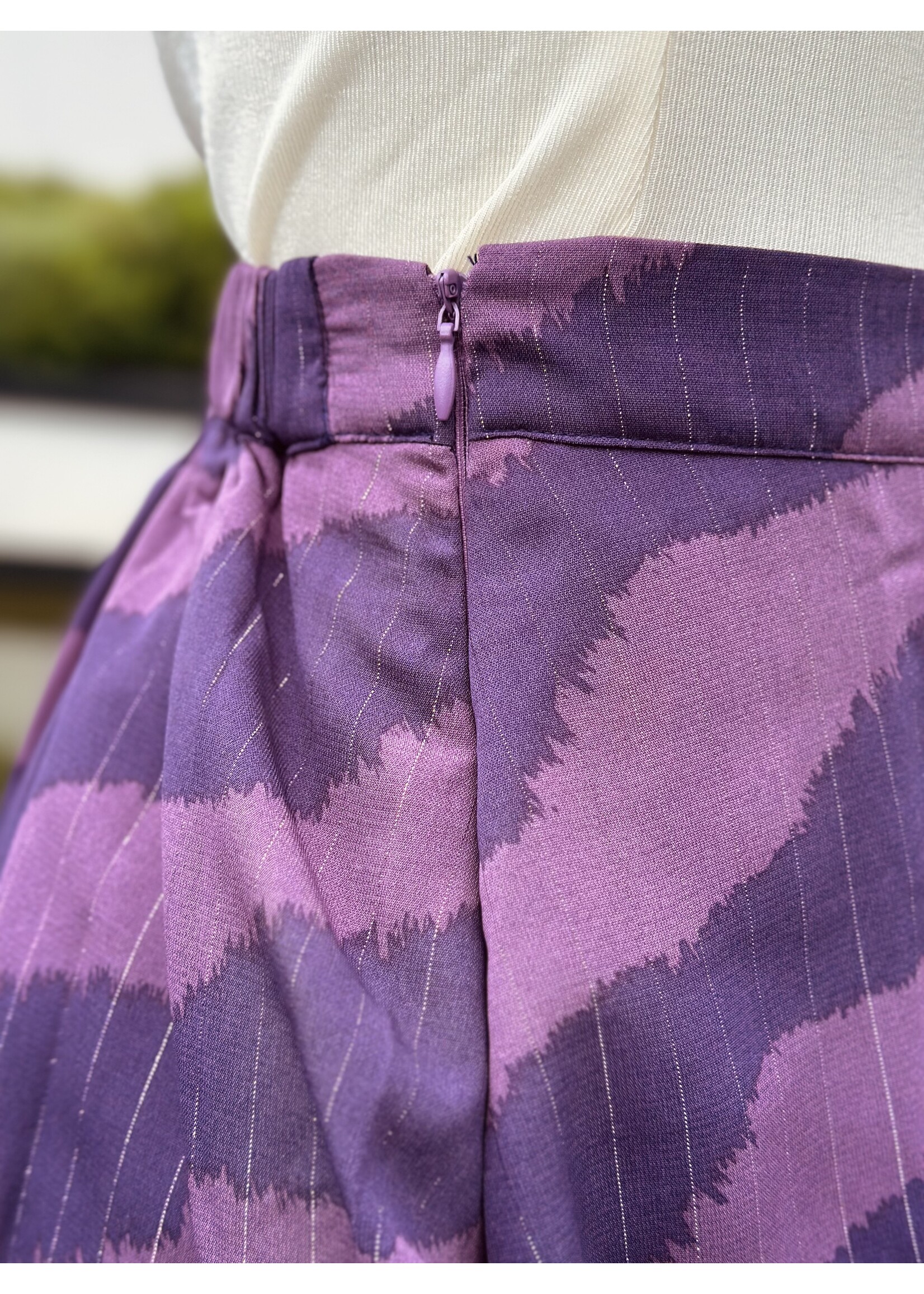 Lofty Manner Lofty Manner Ayra skirt purple print