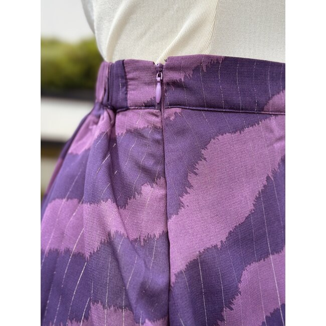 Lofty Manner Lofty Manner Ayra skirt purple print