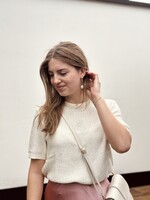 Lofty Manner Lofty Manner Tilia top white/silver