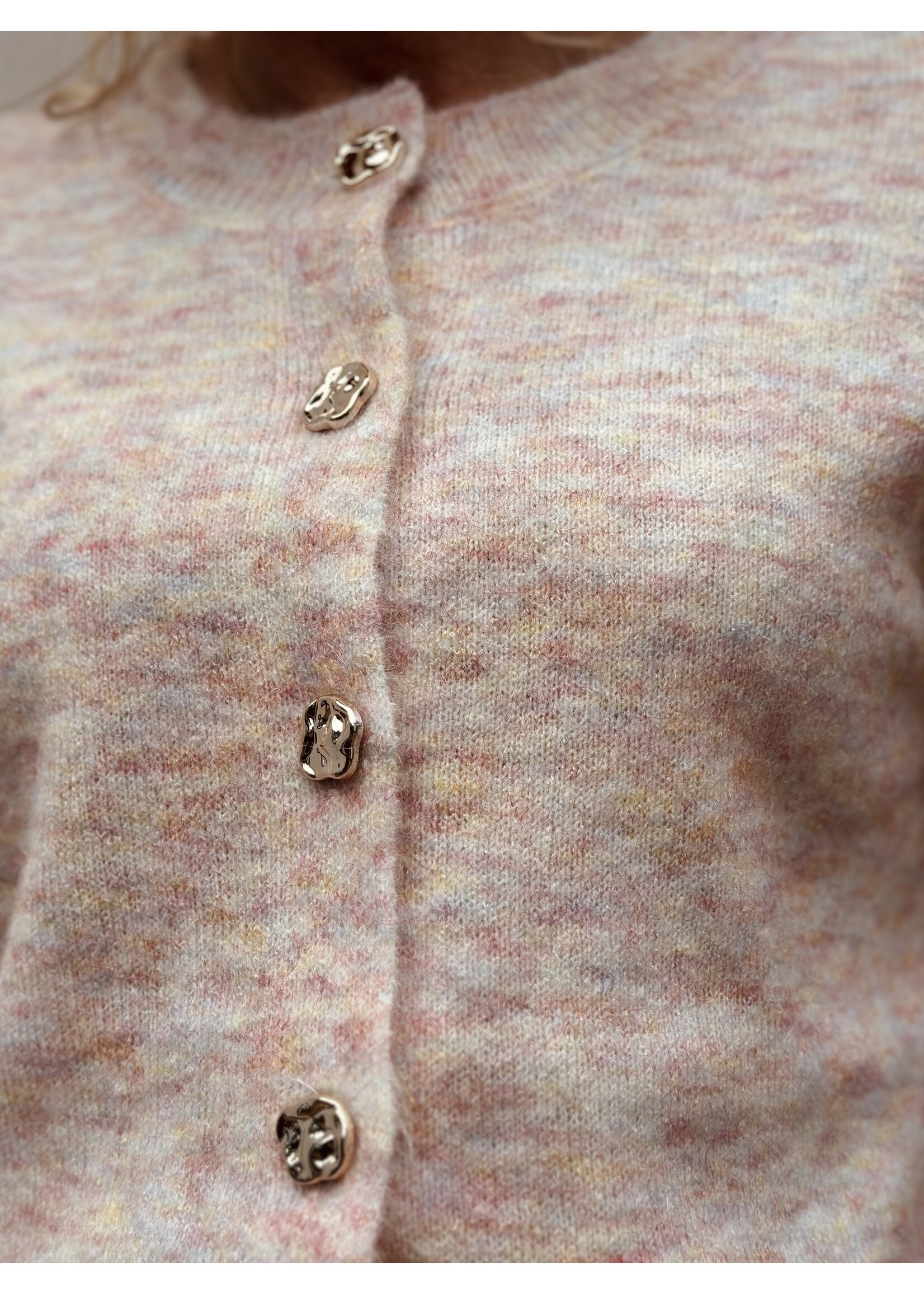 Ze-Ze Ze-Ze Dea cardigan pink print