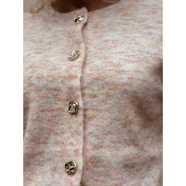Ze-Ze Ze-Ze Dea cardigan pink print