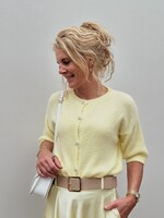 Elane cardigan yellow One Size