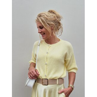 Elane cardigan yellow One Size