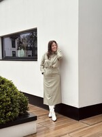 Ingrid long skirt green