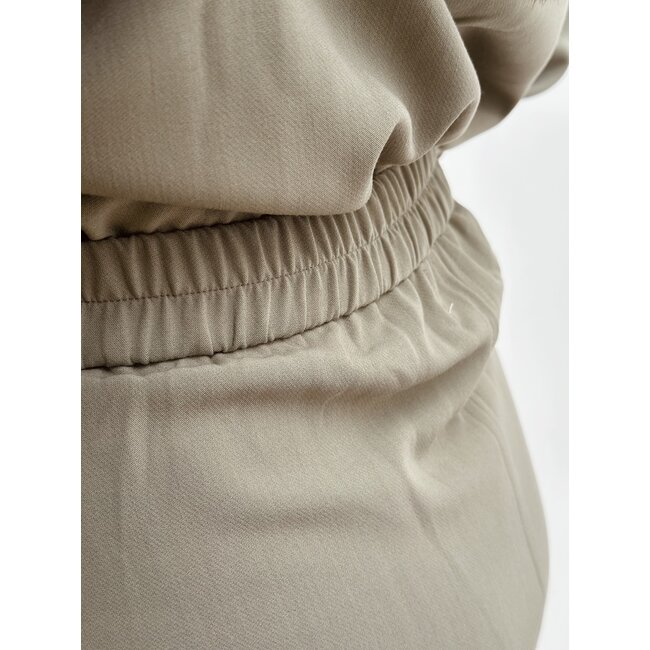 Ingrid long skirt green
