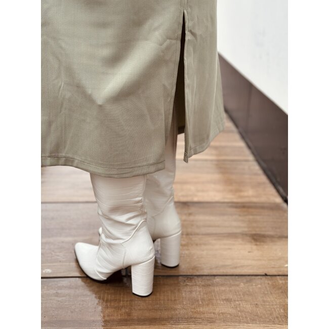 Ingrid long skirt green