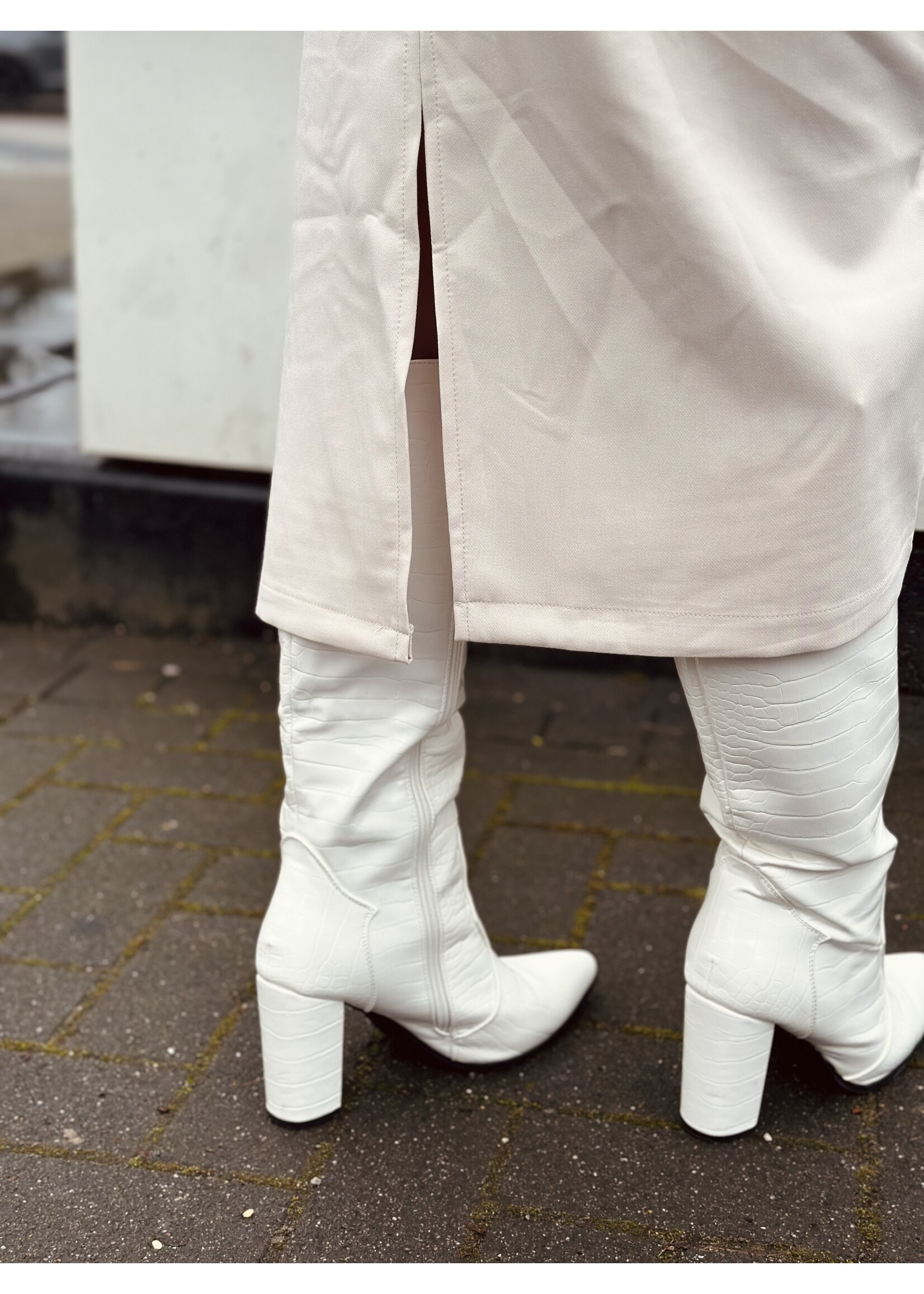 Ingrid long skirt beige