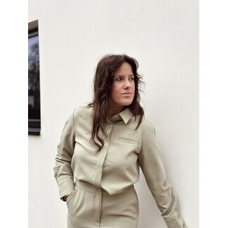 Ingrid blouse green