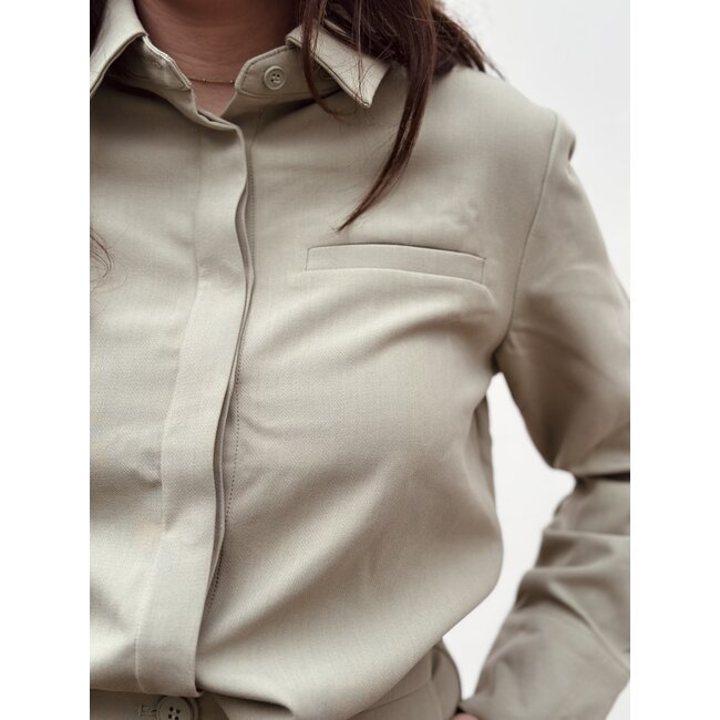 Ingrid blouse green