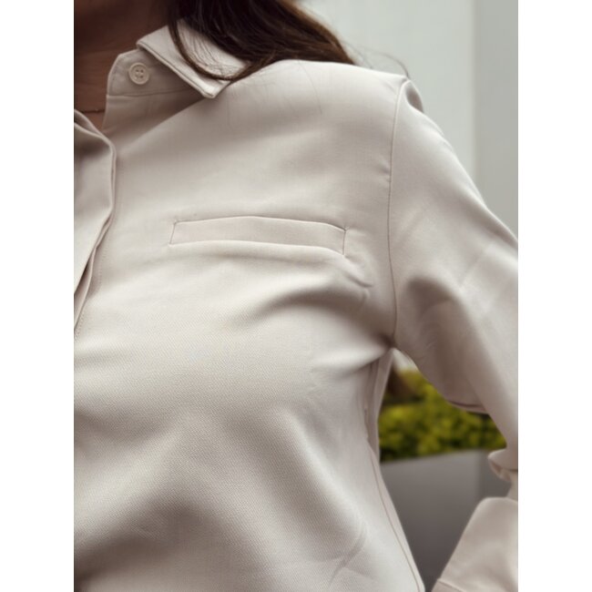 Ingrid blouse beige