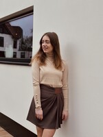 Jarelena skirt brown