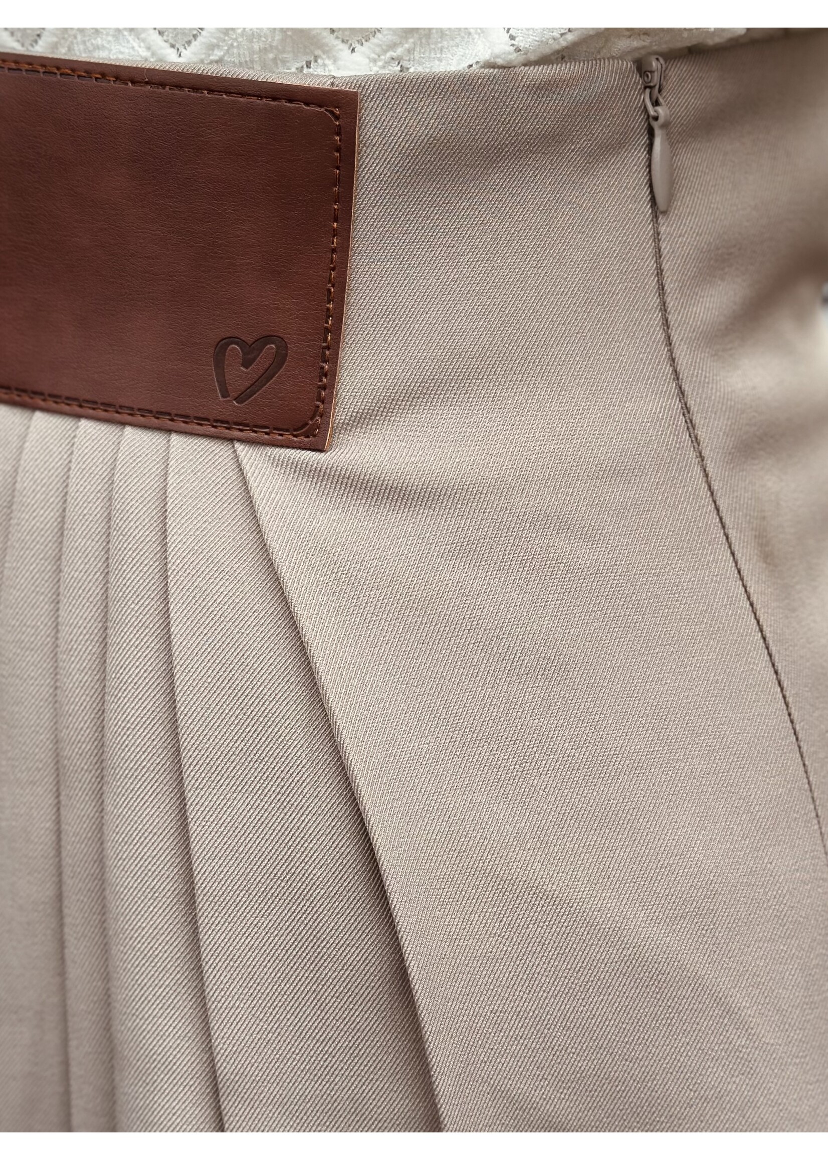 Jarelena skirt taupe