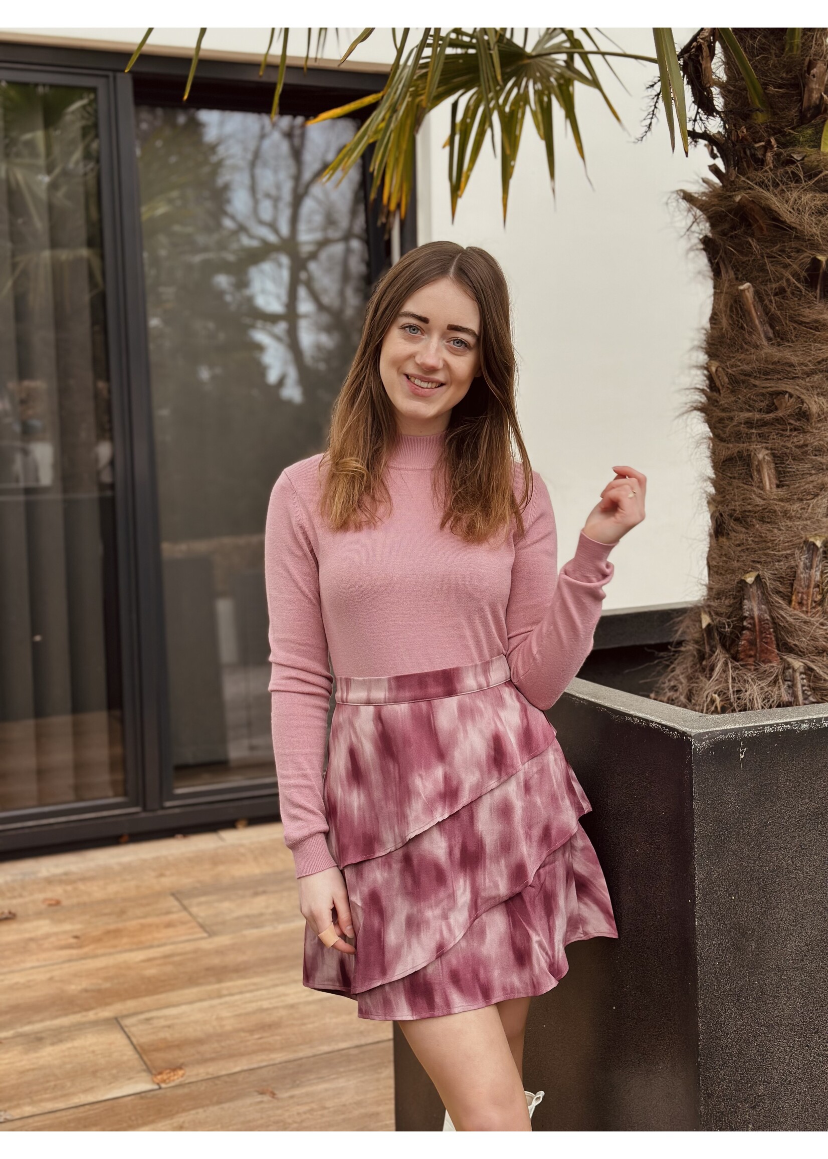 Ze-Ze ZE-Ze Rianne turtle top light pink