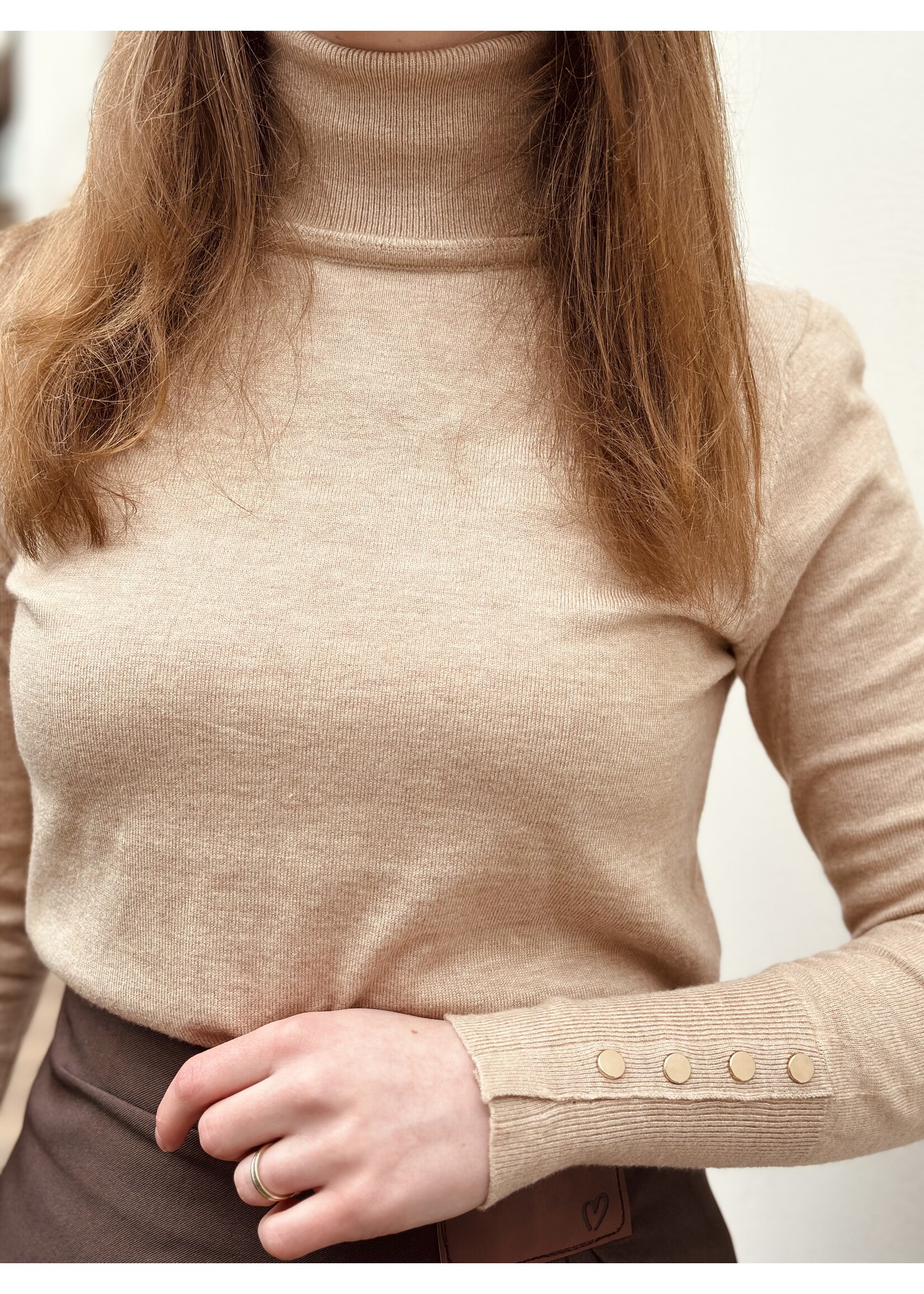 Denice turtleneck beige One Size