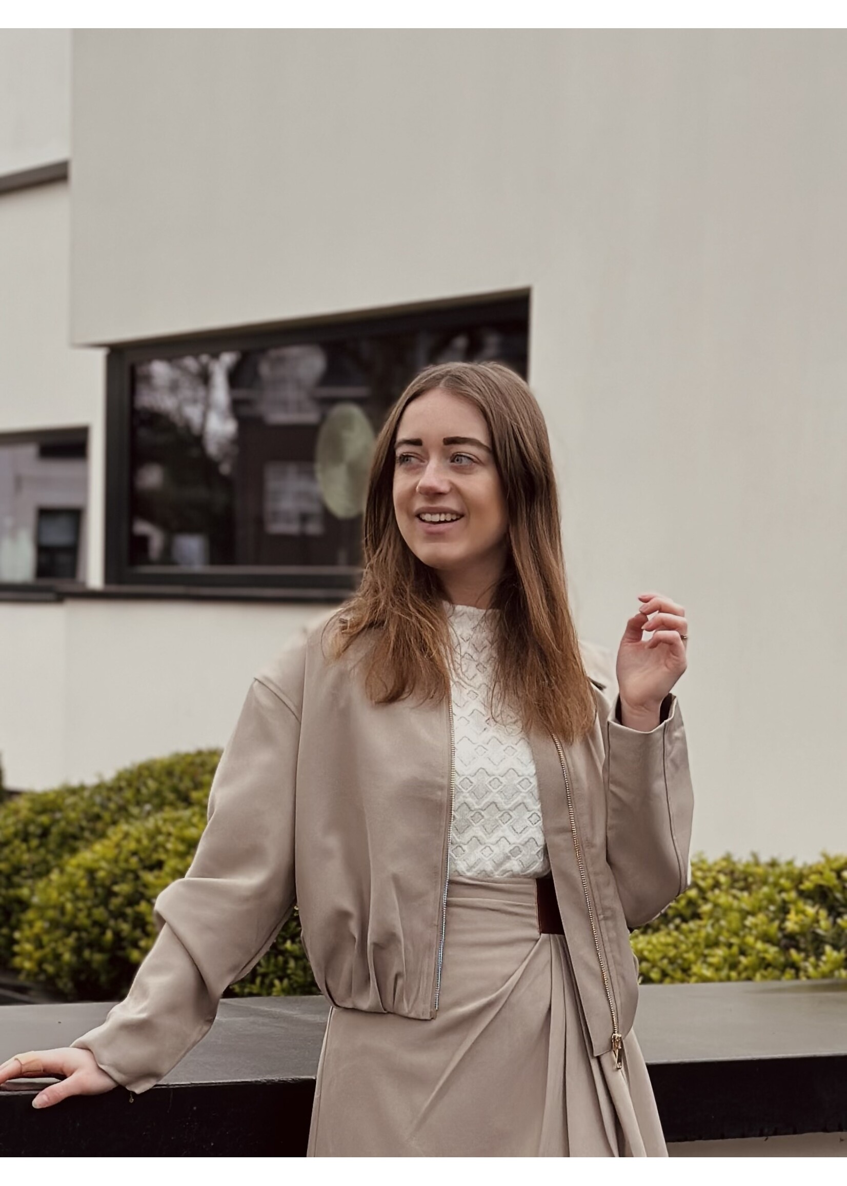Pauliene jacket taupe