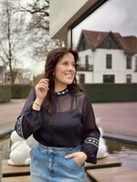 Elvira Elvira blouse Giorgia blue