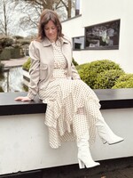 Elvira Elvira Zenzi bomber jacket taupe