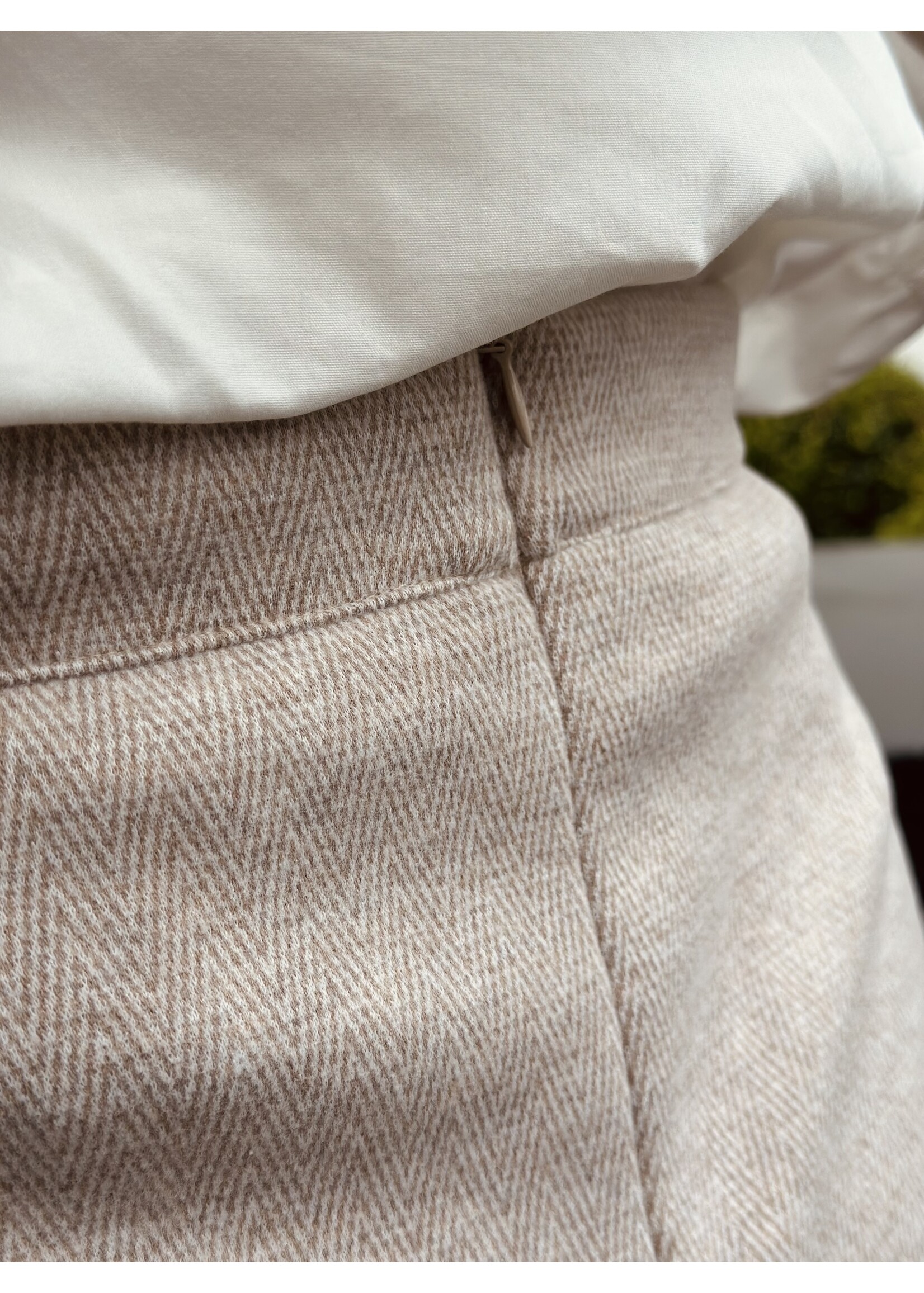 Smashed Lemon Smashed Lemon Marja skirt beige